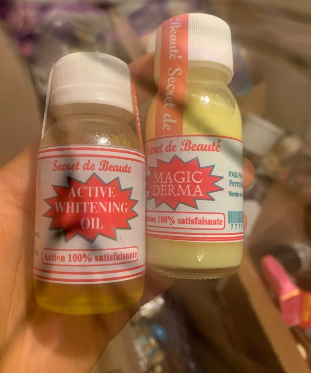 2 pic Secret de beaute Magic Derma active whitening serum with oil