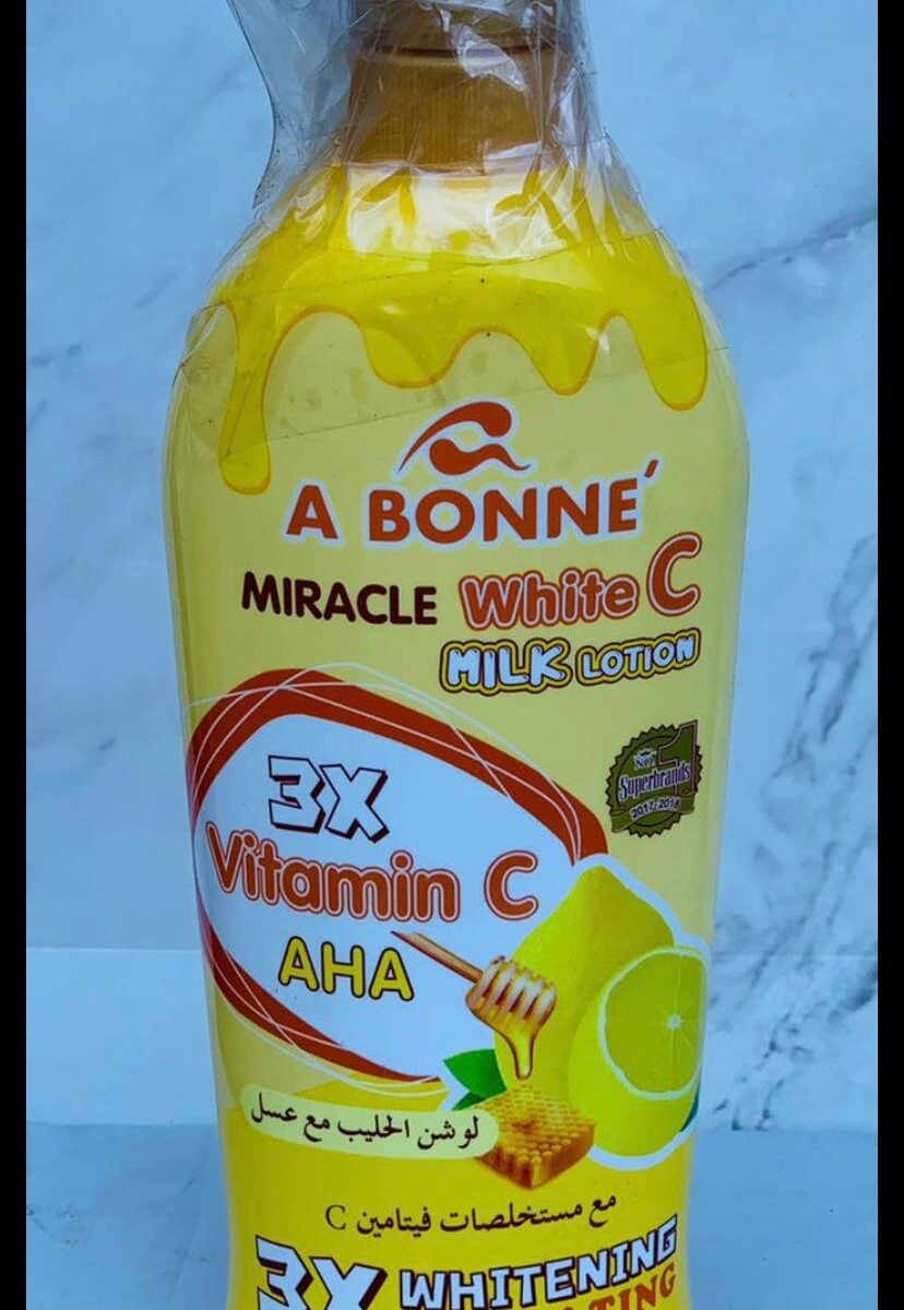 A Bonne Miracle White C Milk Lotion UV Moisture 500ML