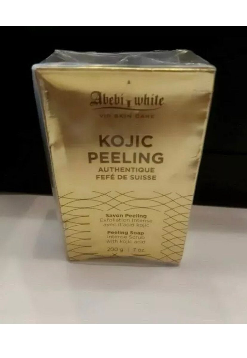 Abebi Kojic peeling whitening soap