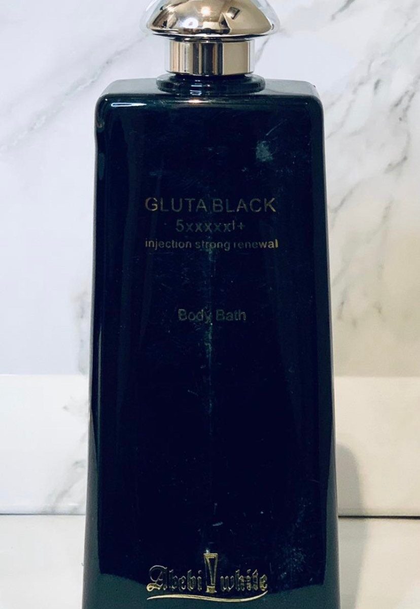 Abebi white Gluta Black 5xxxxx + Snow white body bath 500ml