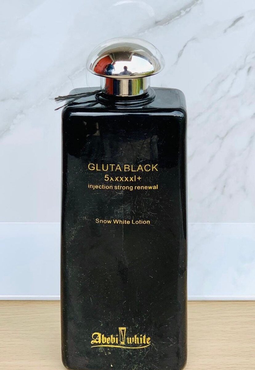 Abebi white Gluta Black 5xxxxx + Snow white face and body lotion 500ml