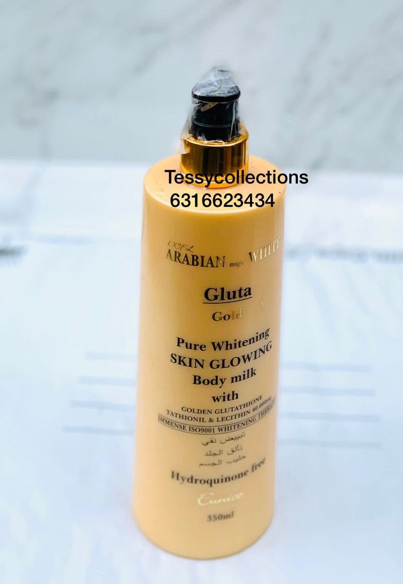 Arabian magic White gluta golden glutathion, skin whitening & glowing body milk