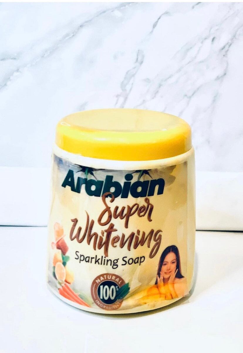 Arabian super whitening black soap