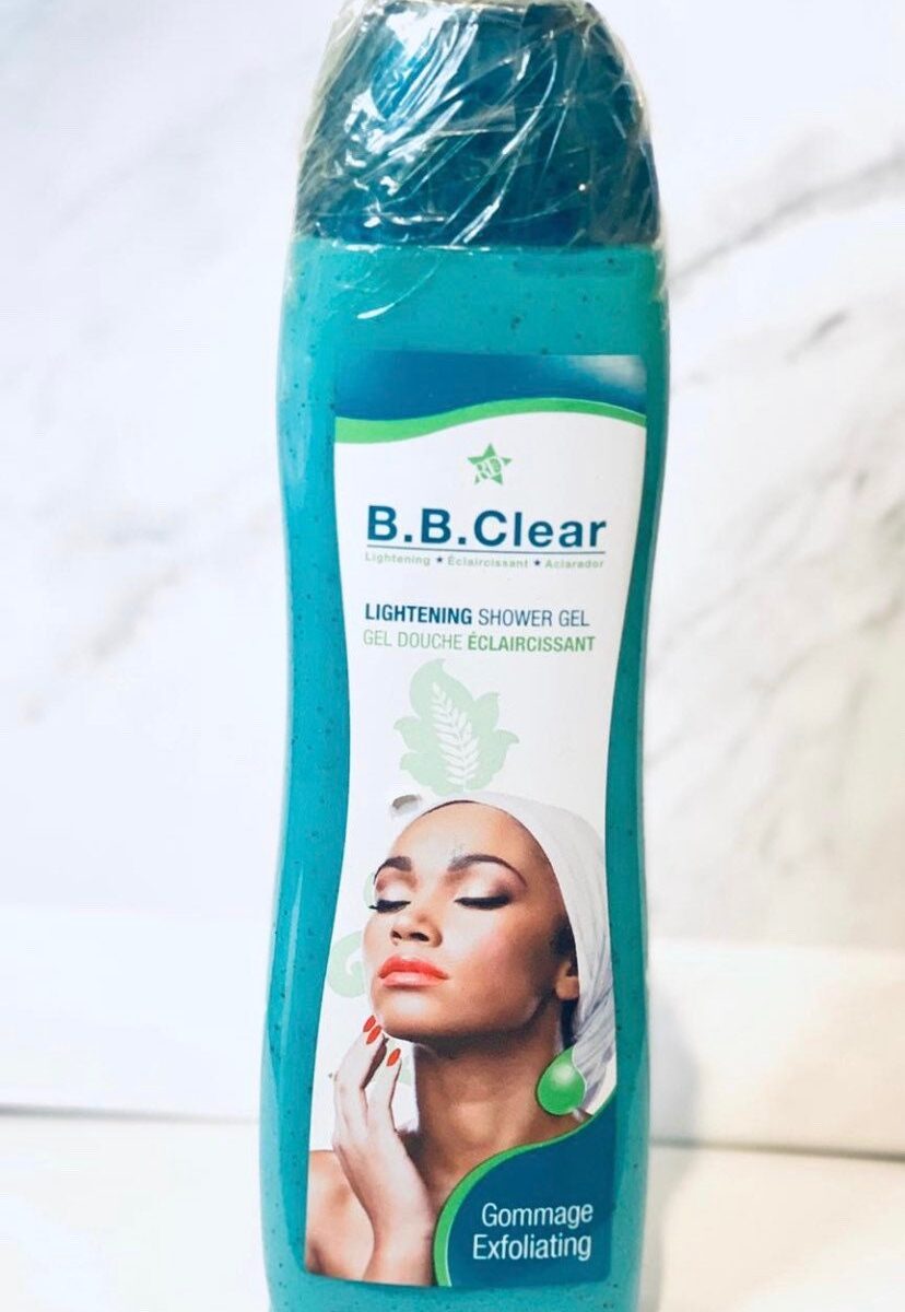BB Clear lightening exfoliating shower gel