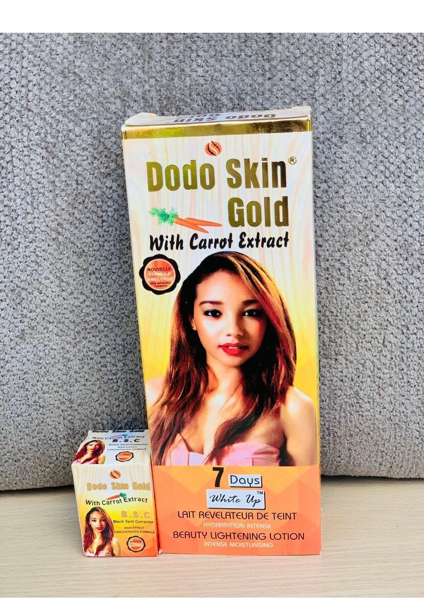 Dodo skin good whitening body lotion with the face cream