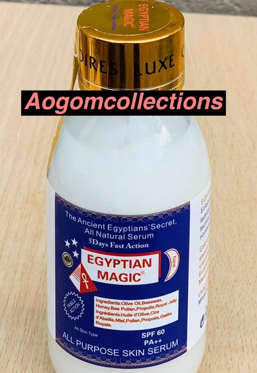 Egyptian Magic Whitening Milk Serum Clarifies & Removes Blemishes From Skin SPF 60