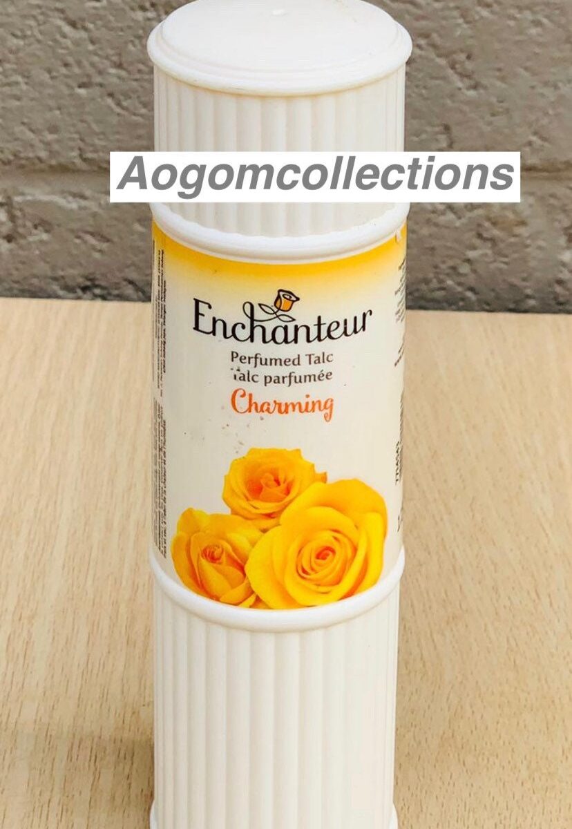 Enchanteur Charming Perfumed Talc Fragrance Powder Good Smell Good Scent
