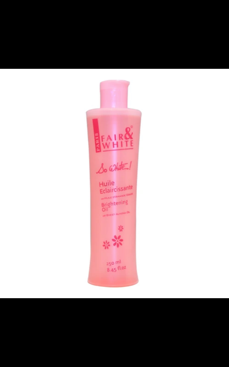 Fair & White So White Brightening Body Oil 250ml