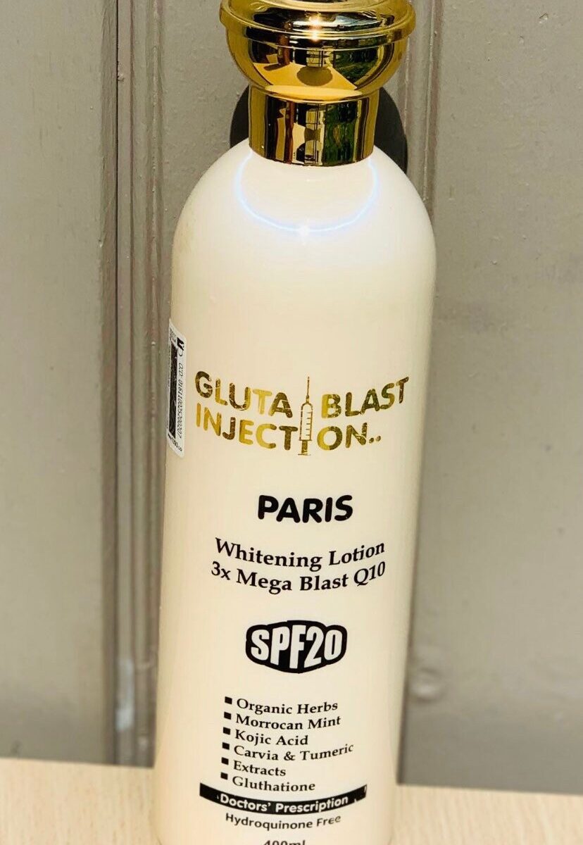 Gluta Blast Injection 3x Mega Blast Q10 Whitening Lotion SPF 20