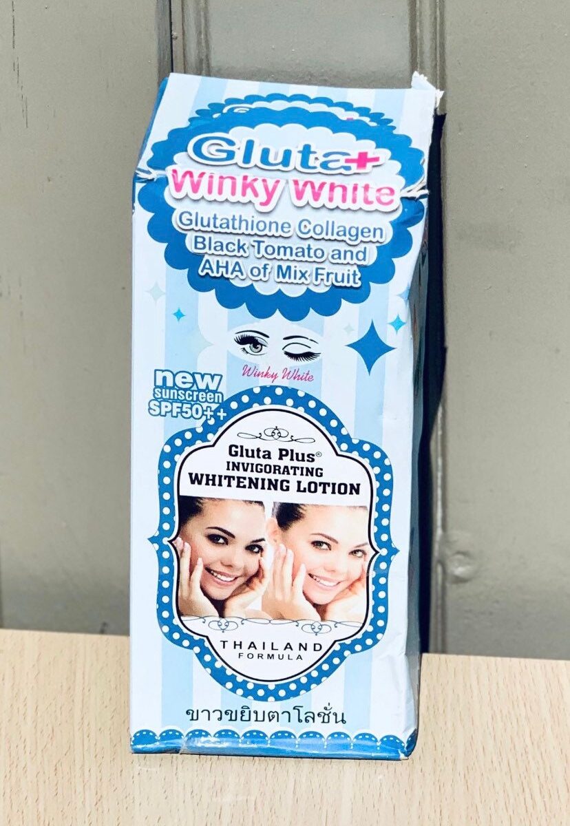 Gluta Winky White Gluta Plus Invigorating Whitening Lotion New Sunscreen Spf50
