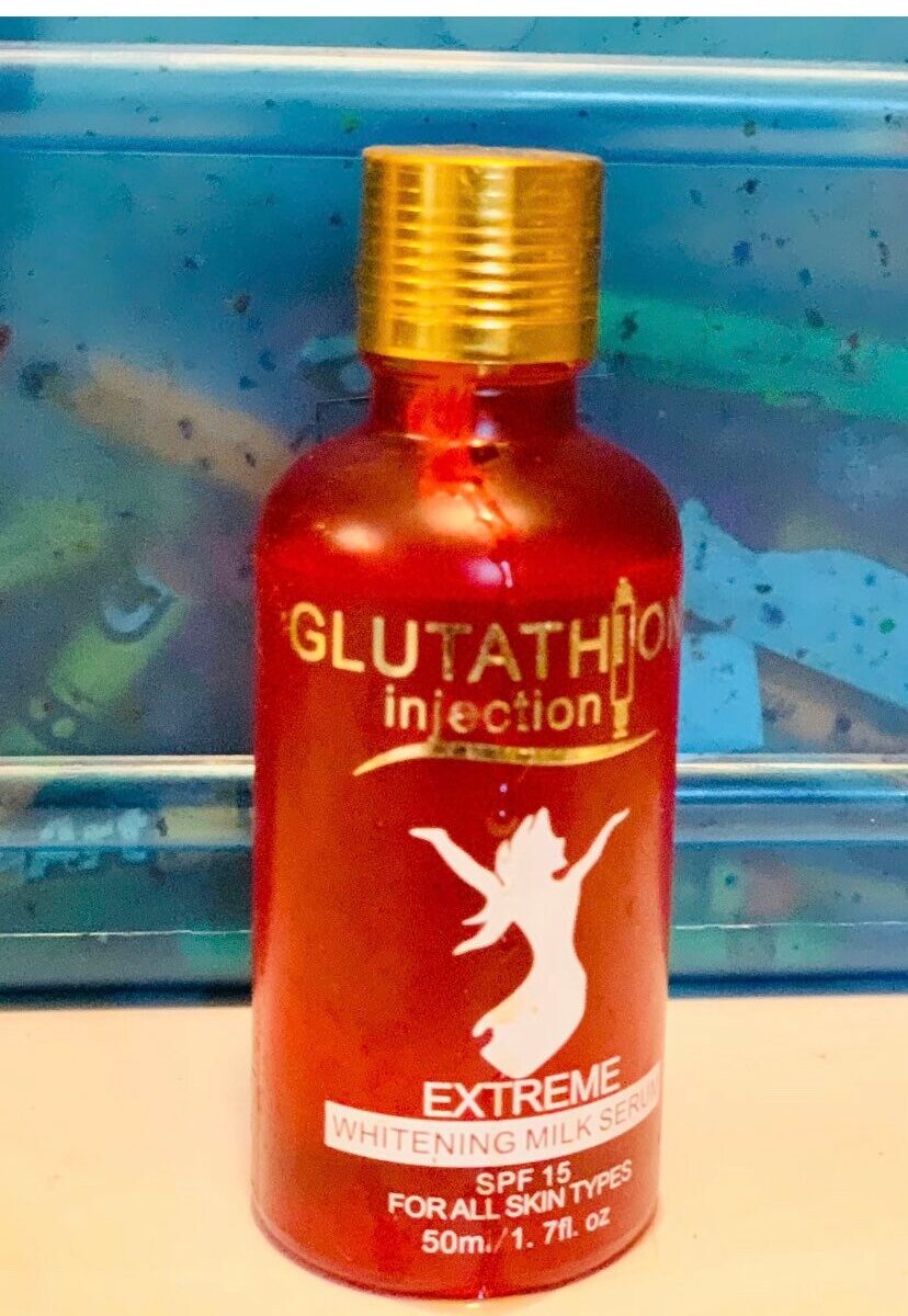 Glutathione injection extreme whitening serum spf 15