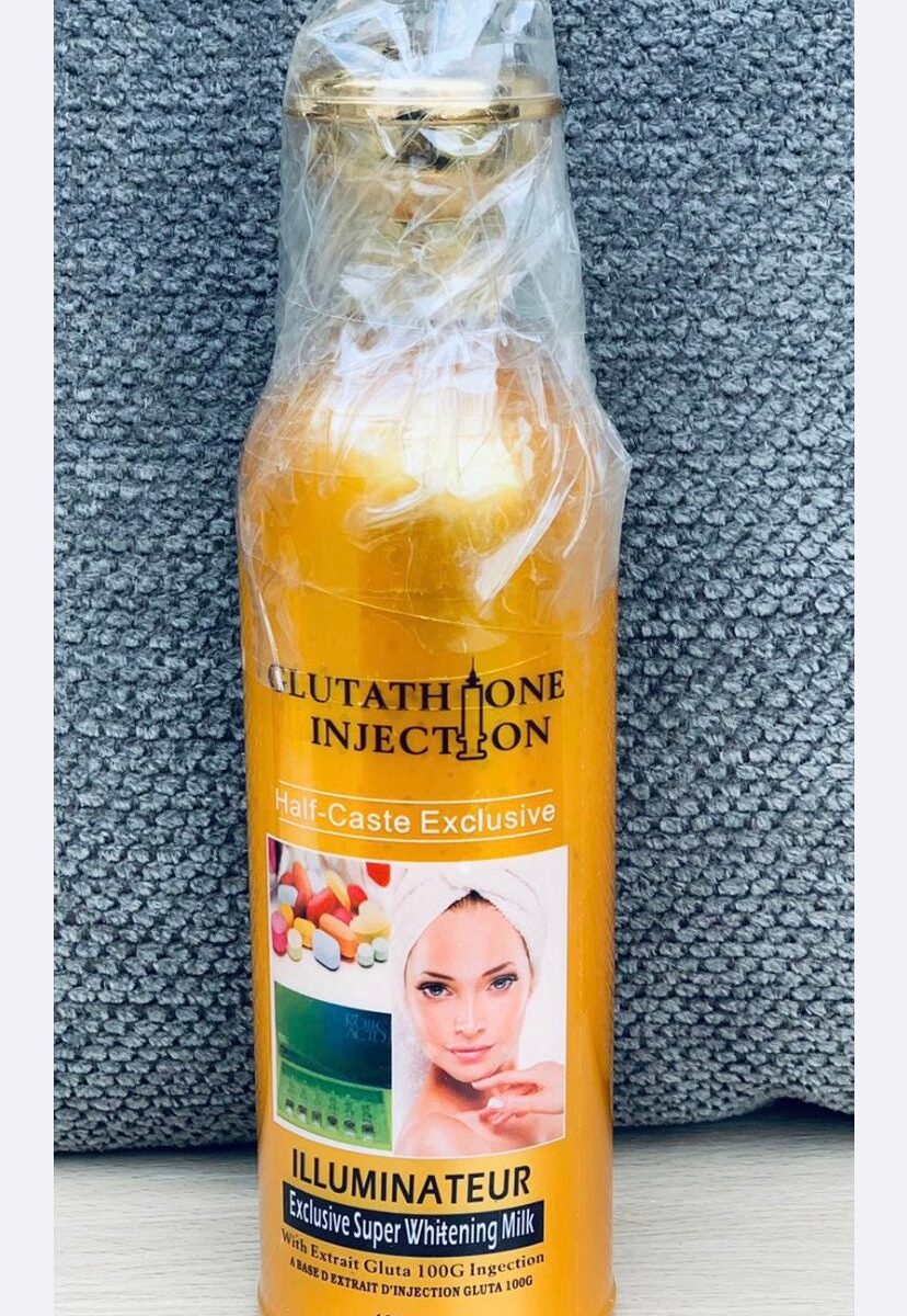 Glutathione Injection Half Cast Exclusive Super whitening body milk lotion