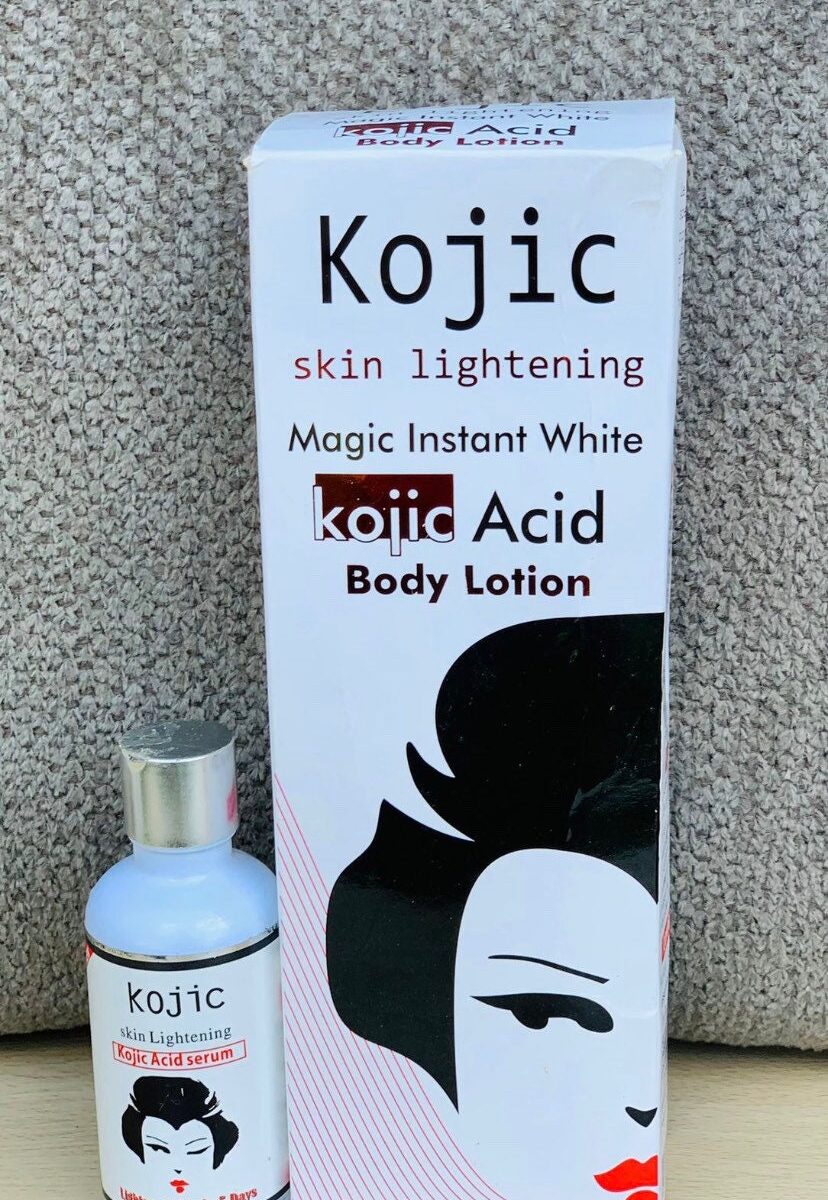 Kojic acid super lighting lotion with serum