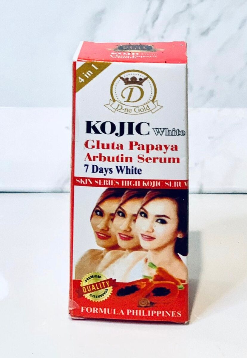 Kojic Gluta papaya Arbutin Whitening Serum 4 in 1