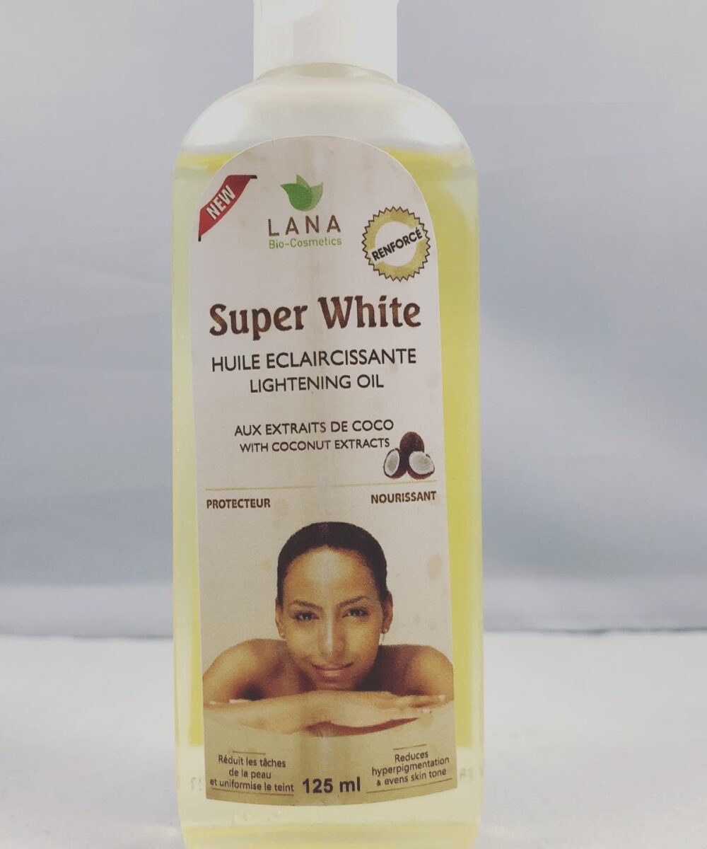 Lana Super White Huile Clarifiante Clarifying lightening oil 125ml