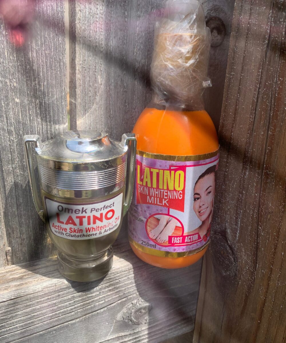 latino whitening body milk lotion Set