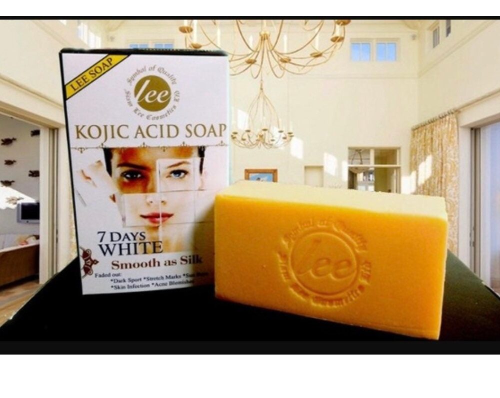 Lee Soap Kojic Acid 7 Days White Smooth As Silk Dark Spot,stretch Marks 160g