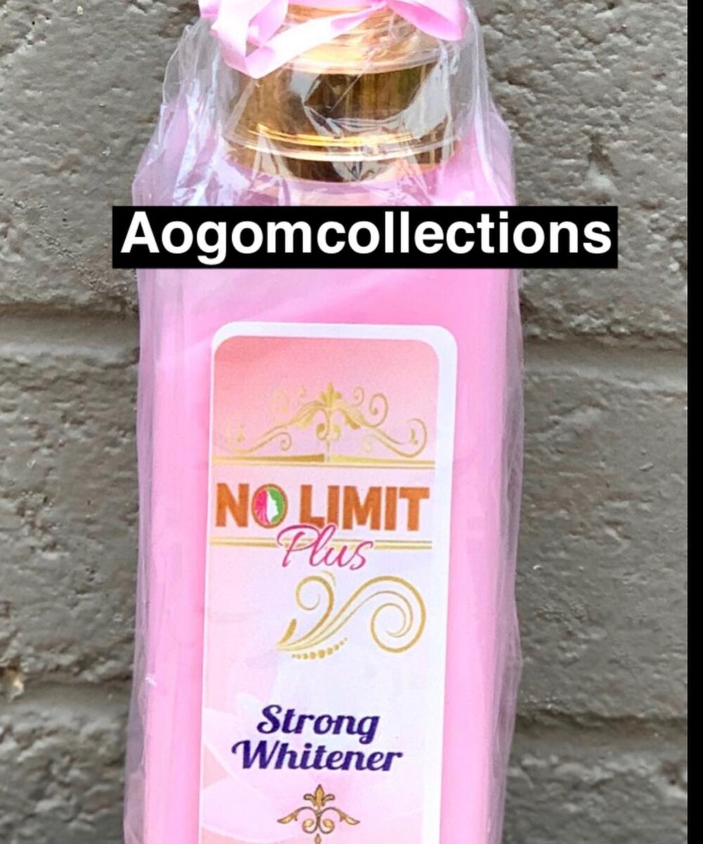 NO LIMIT Plus Strong Whitener skin milk 500ml 7 days super action, 100% response