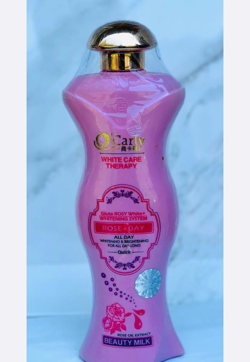 O’Carly White Care Therapy Rose day super whitening lotion