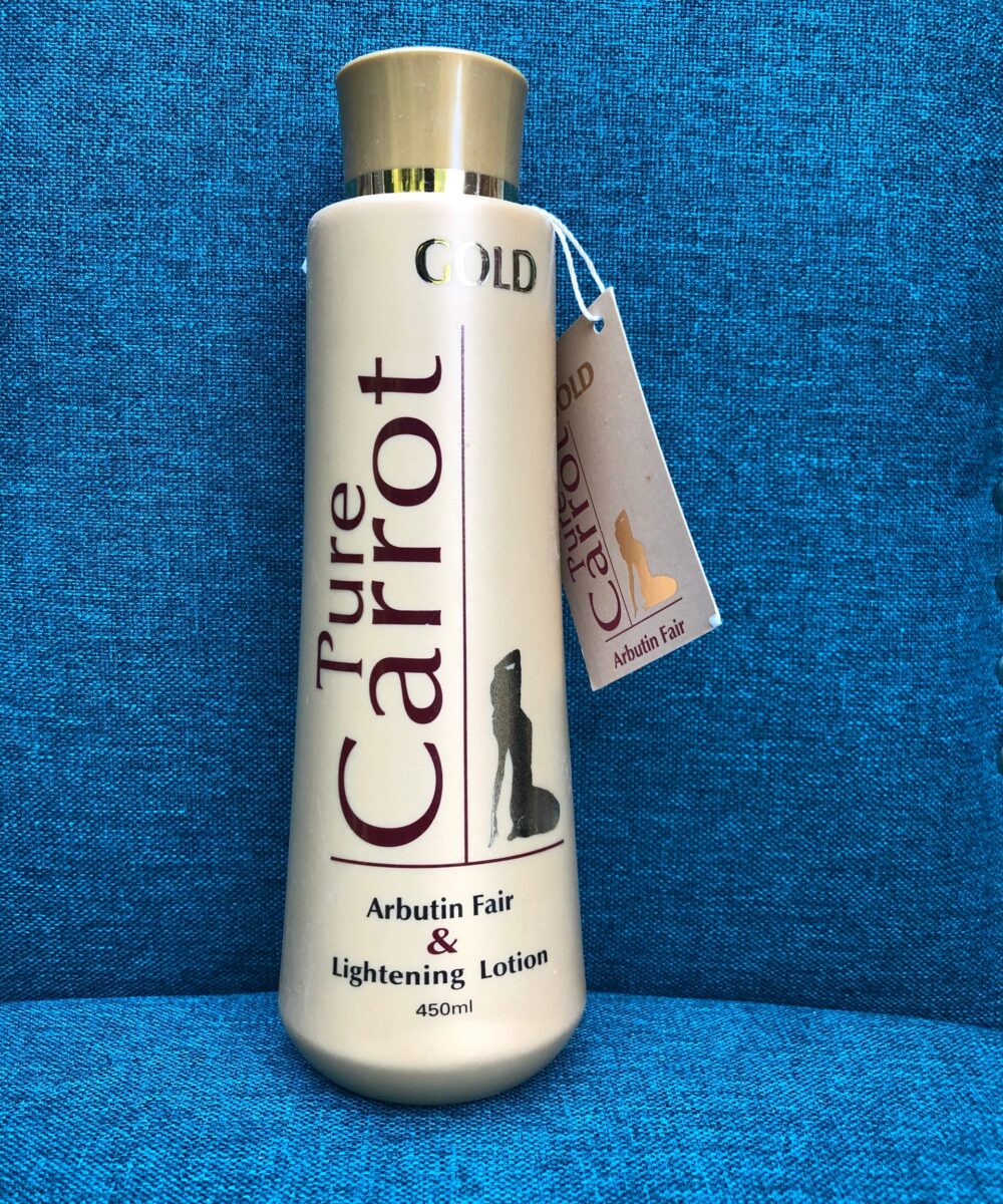 Pure carrot gold arbutin fair & lightening lotion 450ml