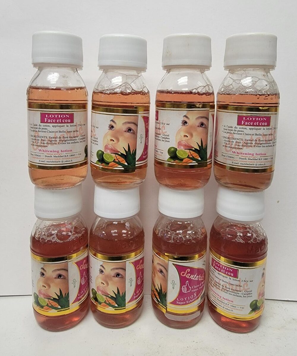12 Pic Santarde Lotion Cleanser For Face Skin, Foot, Hands, Dark Knuckle Toner