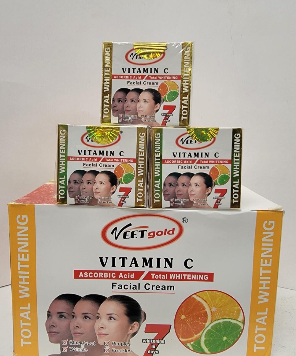 12 PIC Veetgold Facial Whitening & Spot Removing Cream Vitamin C25g