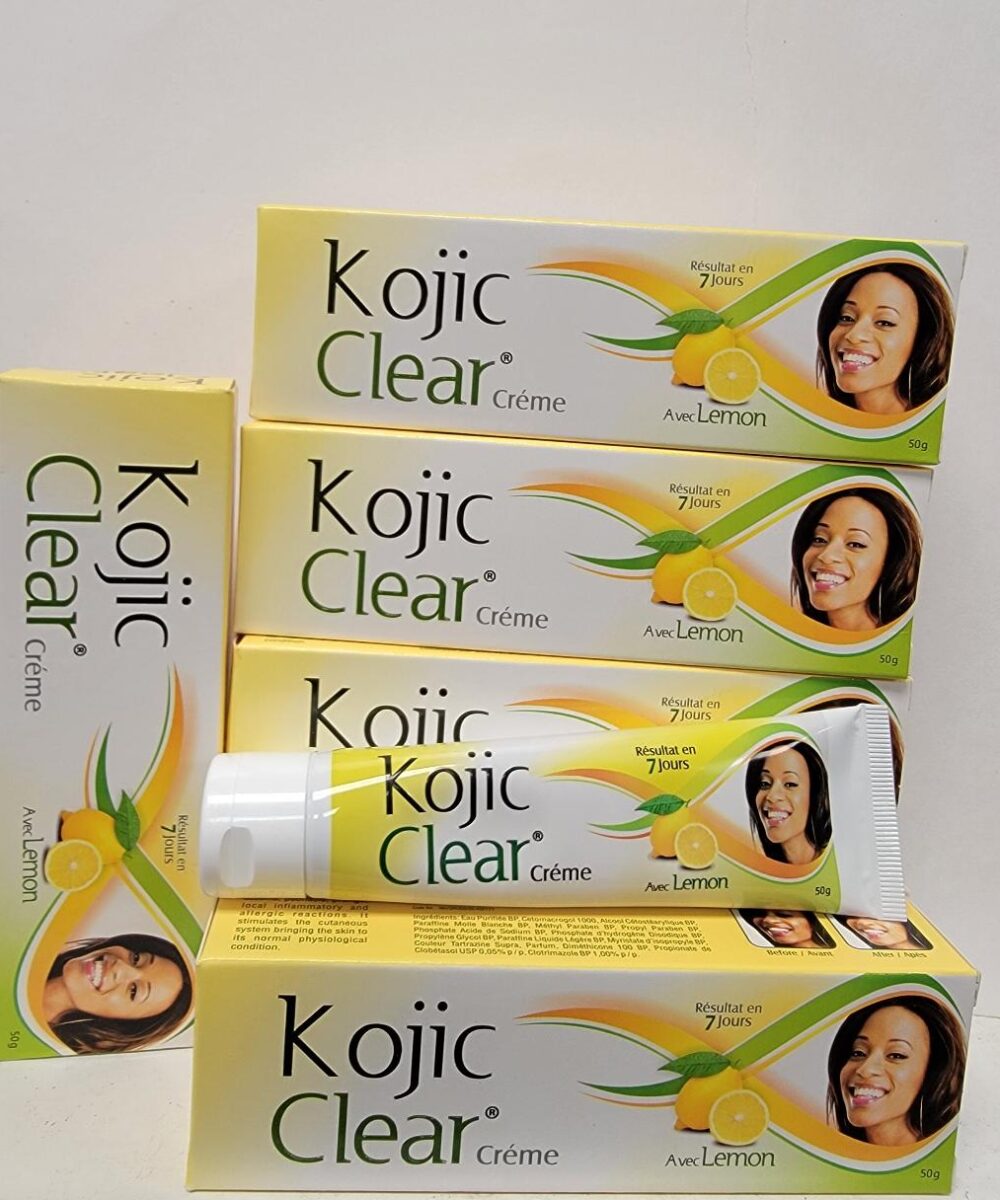 6 pack Kojic clear Lemon cream