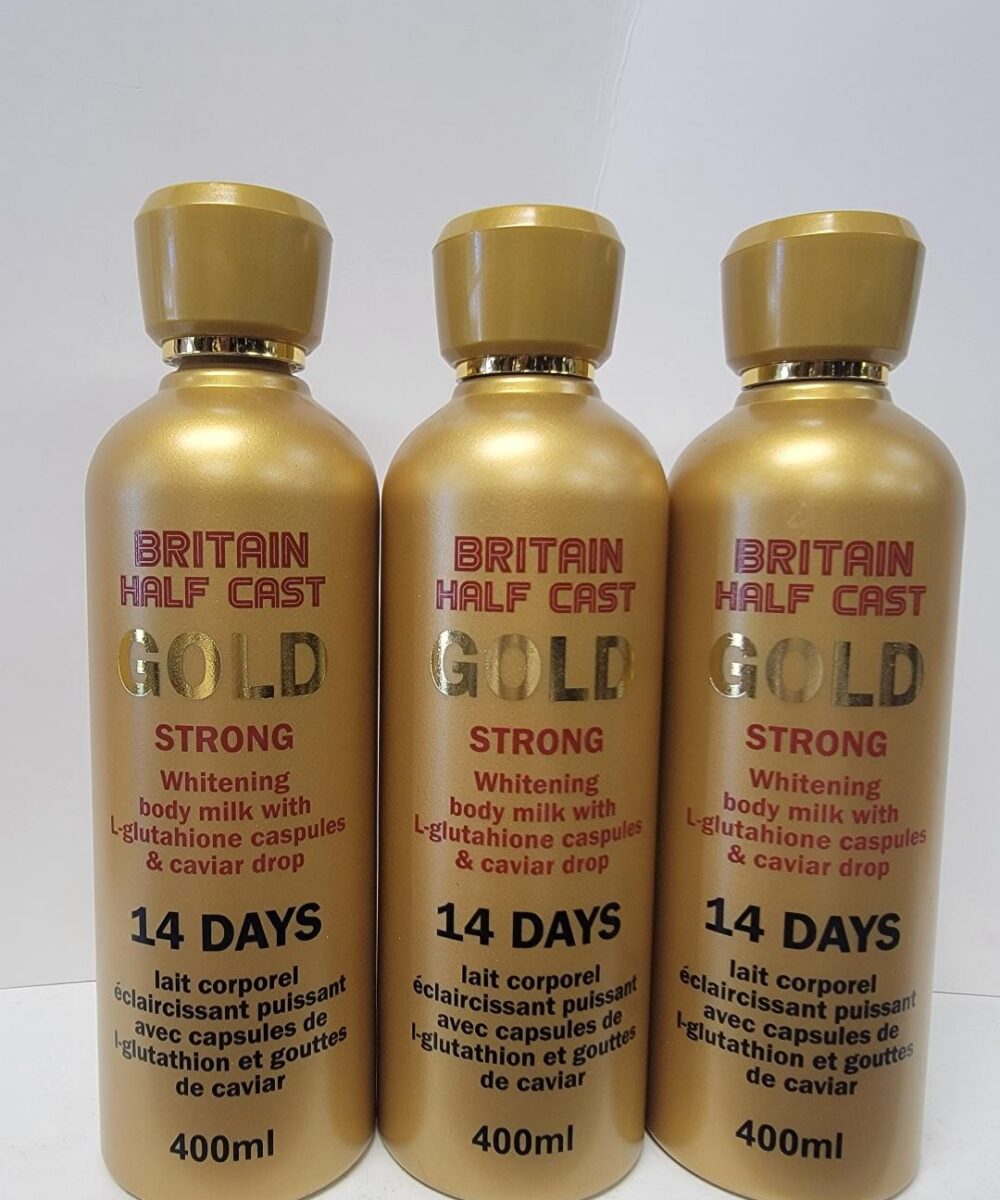 Britain Half Cast Gold Strong Whitening Body Milk