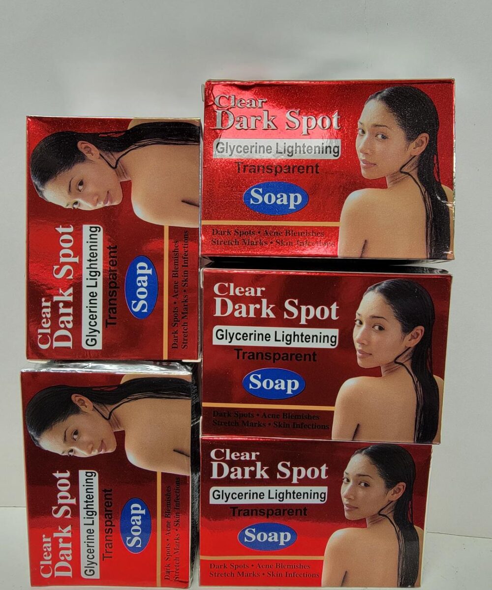 Clear dark spot glycerine lightening soap