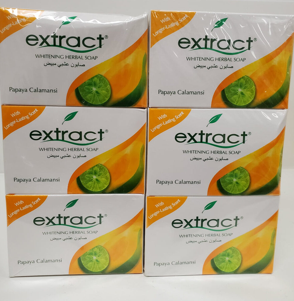 Extract Whitening Herbal Soap Papaya Calamansi