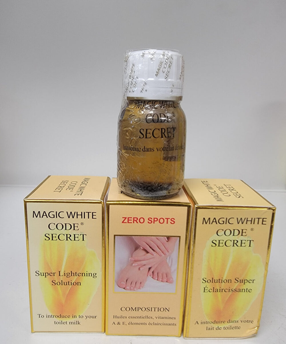 Magic White Super Lighting Solution Dark Knuckle Remover