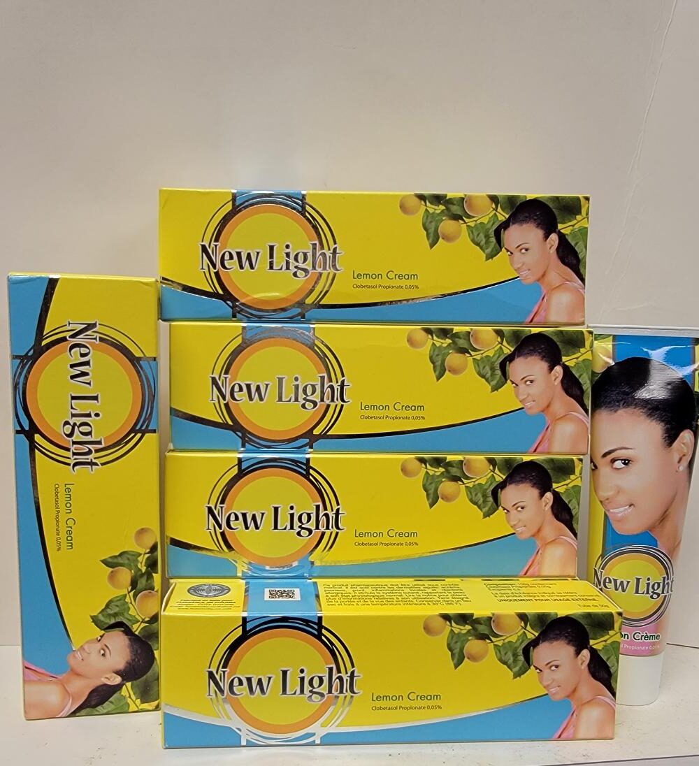 New light lemon tube cream 50g