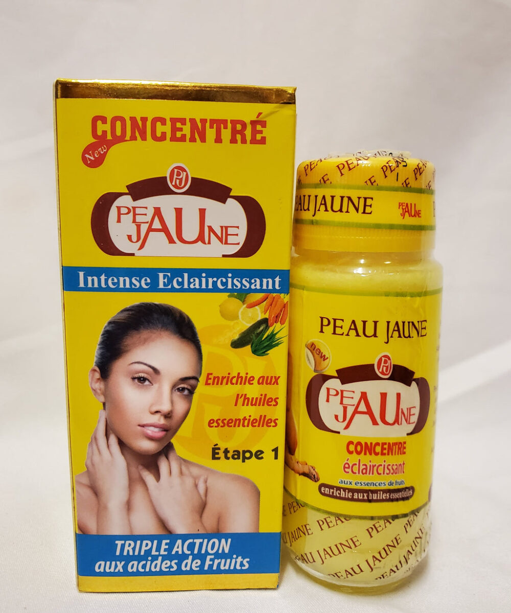 PEAU JAUNE INTENSE ECLAIRCISSANT TRIPLE ACTION AUX ACID DE FRUITS