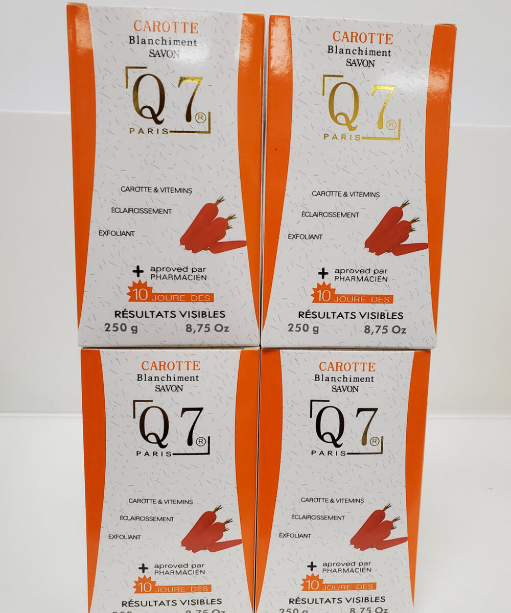 Q7 Paris Carotte Super Whitening Soap