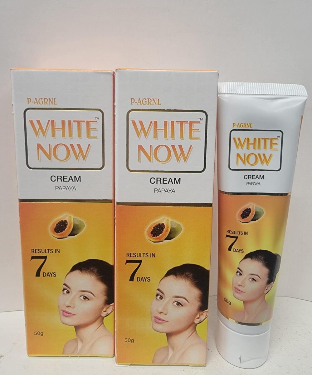 White Now Tube Crème fast action Papaya