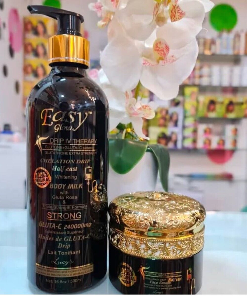 Easy glow set lotion and face Cream 2 In 1 Set