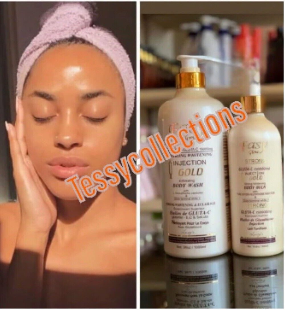 Easy Glow Strong Gold Body Milk 500ml Plus Shower Gel 1000ml And Lotion 2 In 1