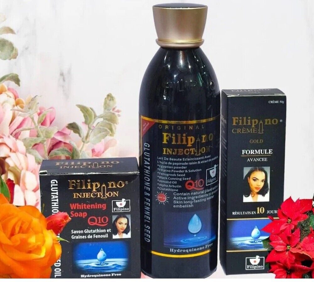 Filipino Glutathione Fennel Seed Advance Cream, Lotion, Soap