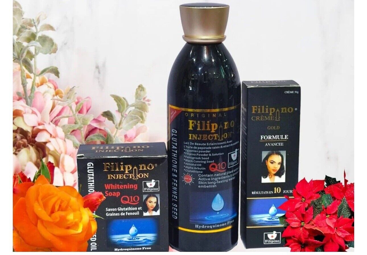 Filipino Glutathione Fennel Seed Advance Cream, Lotion, Soap