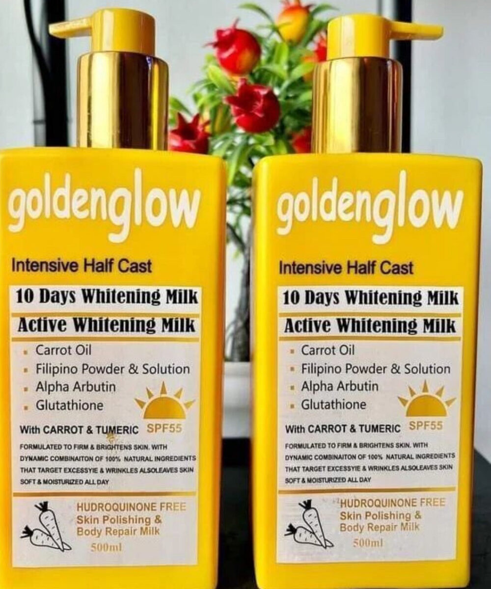 Golden GLOW INTENSIVE Half - C BODY lotion SPF 55, 500ml 1 Piece