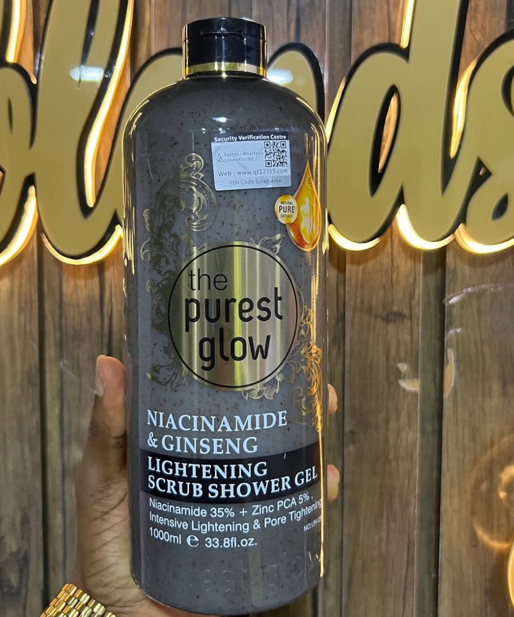 The Purest Glow Scrub Shower Gel 1000ml Ready For Shipping